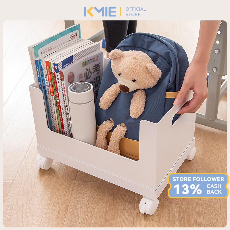 KMIE Home Organizer Stackable Storage Box Space Saving Books Toys