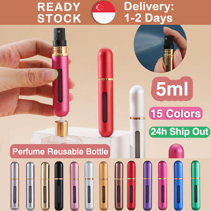 [SG]5ML Perfume Atomizer Fragrance Travel Portable Refillable Spray ...