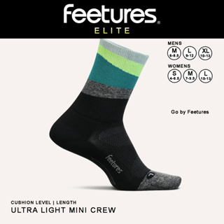 Feetures Elite Ultra Light Mini Crew GO SS23 Quick Dry Anti