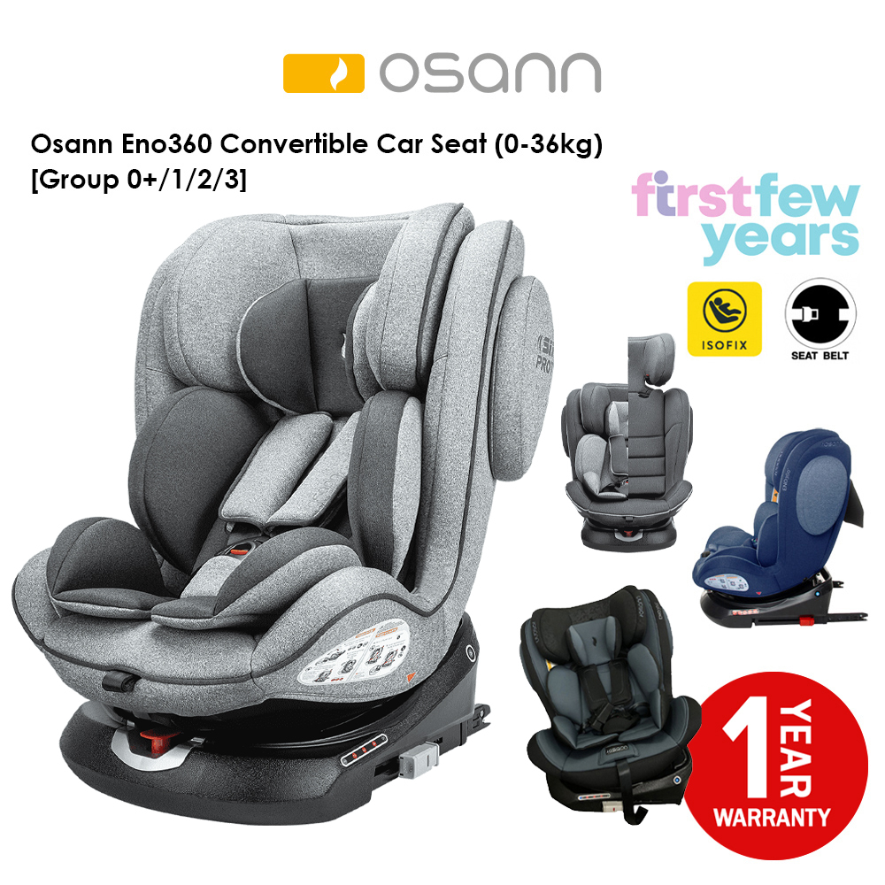 Siège Auto Isofix Eno 360° Groupe 0+/1/2/3 (0-36 Kg) – Nania à