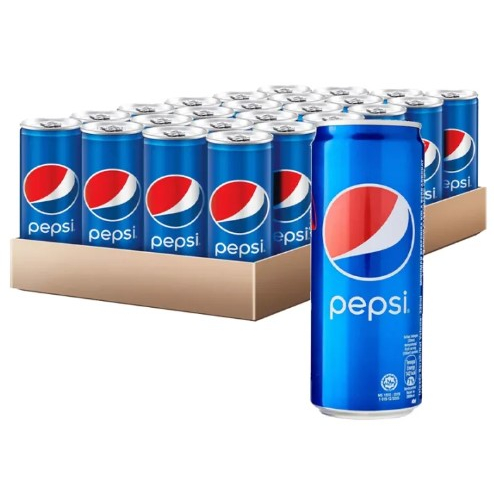 Free Delivery - Pepsi Cola Soft Drink Can, 320ml X 24 | Shopee Singapore