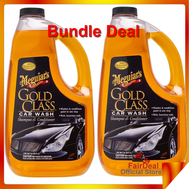 Meguiar's Gold Class Car Wash Shampoo & Conditioner, 1.89-L