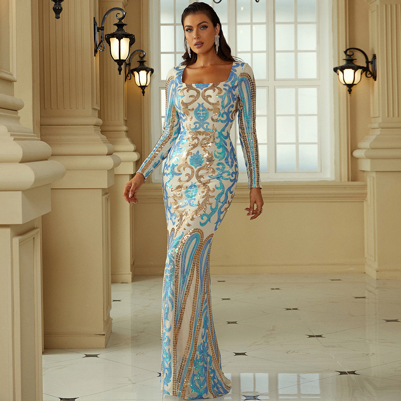 Ethnic hot sale evening gowns