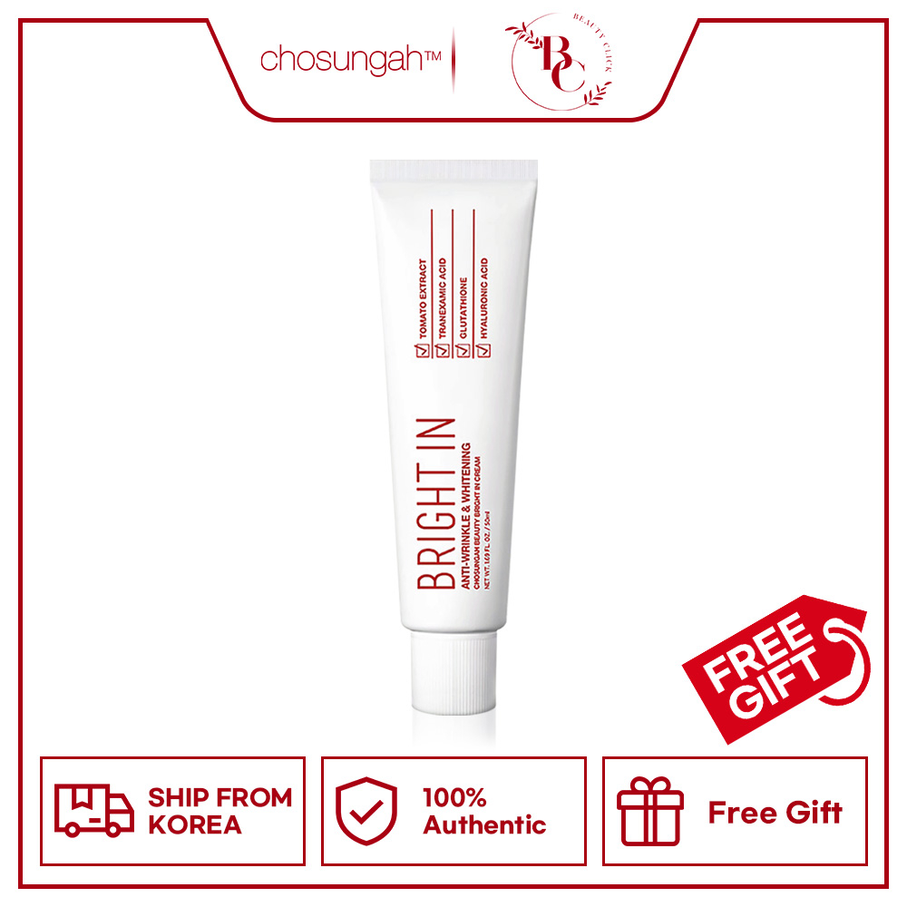 ⚠️SALE⚠️ [Chosungah] Bright In Cream 50ml | Anti-Wrinkle, Whitening ...