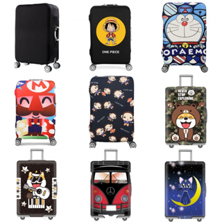 Elastic Travel Luggage Protector Cover Suitcase for 18-32Inch Traveler  Accessories Letter Golden Print Trolley Dust Protect Case - AliExpress