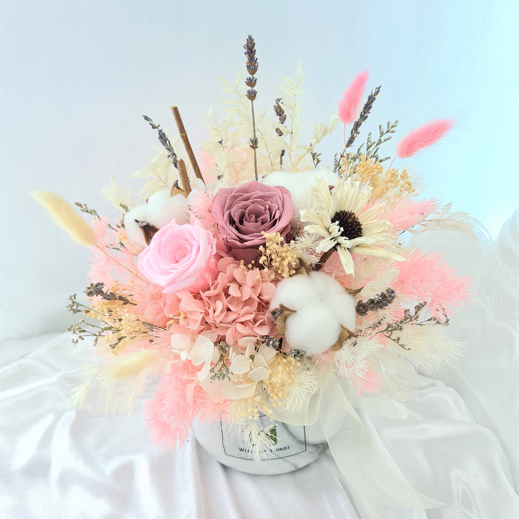 FREE DELIVERY Precious Preserved Rose Flower Box Florist