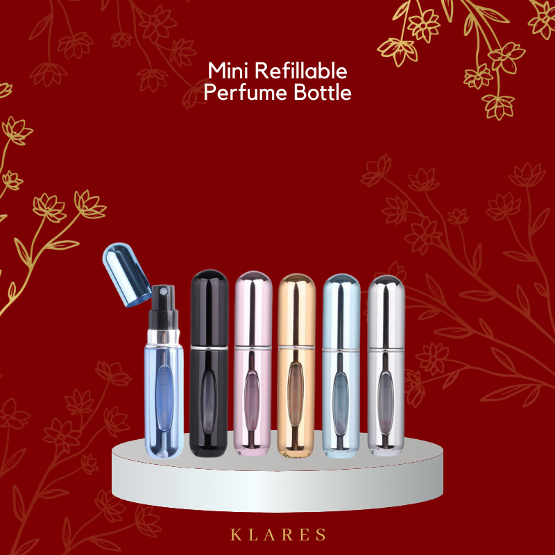 💎SG KLARES 5ML Mini Refillable Perfume Bottle / Portable Travel Refill