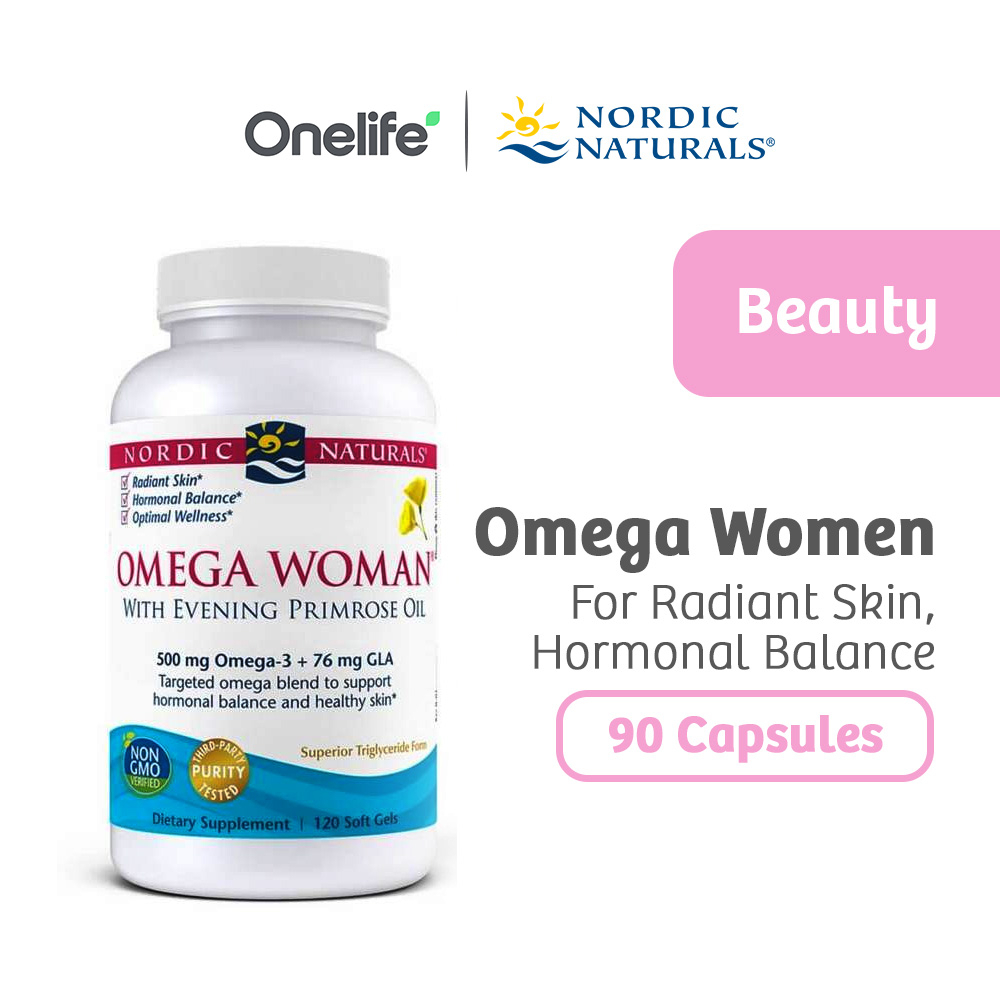 Nordic Naturals Omega Woman with Evening Primrose Oil 500mg Omega 3
