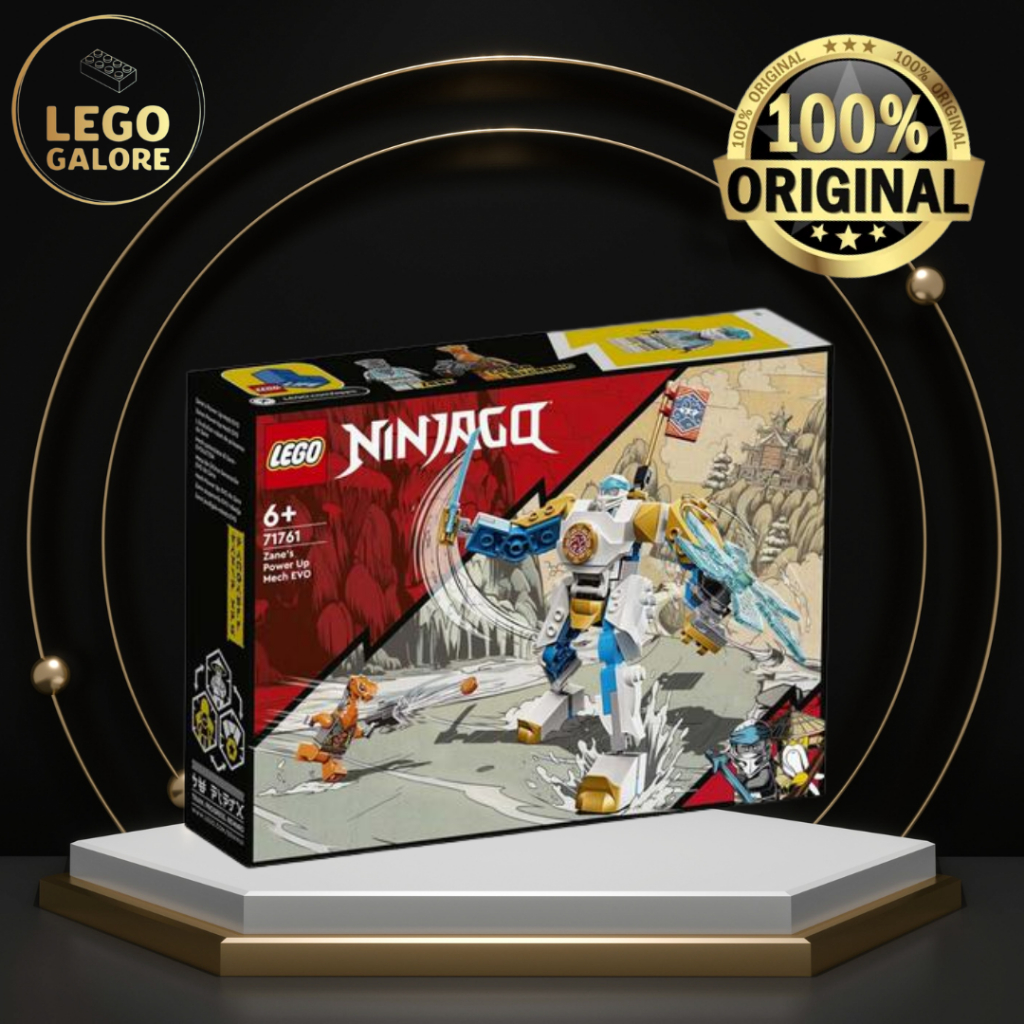 [Lego Galore] LEGO Ninjago 71761 Zane’s Power Up Mech EVO | Shopee ...