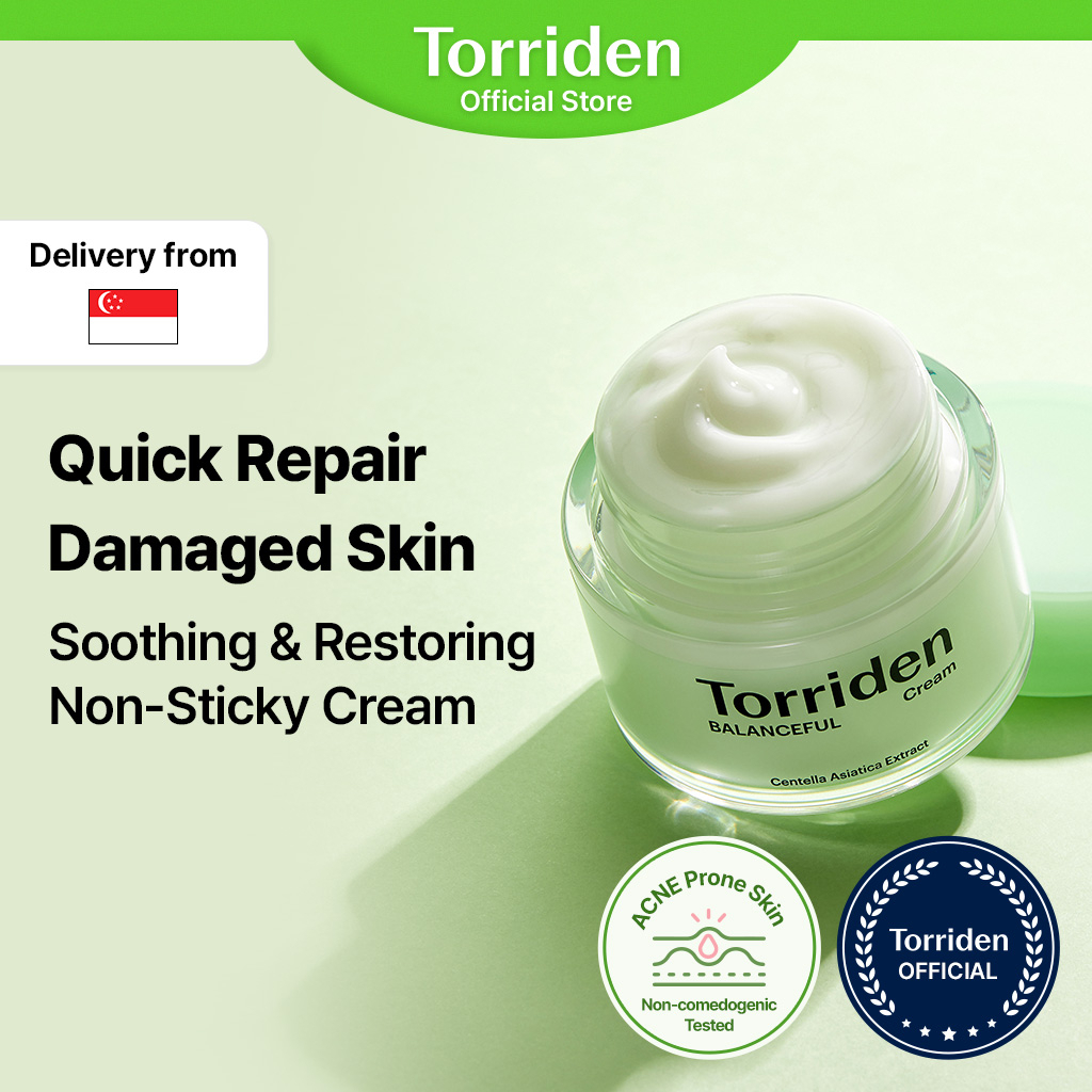 [Torriden Official] BALANCEFUL Cica Cream for Soothing and Moisturizing