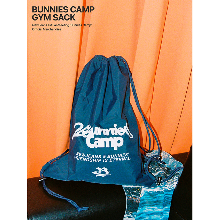NewJeans BUNNIES CAMP GYM SACK - バッグ・ポーチ