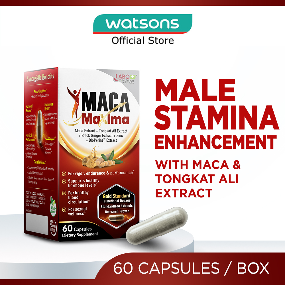 LABO NUTRITION Macamaxima Dietary Supplement Capsule For Men