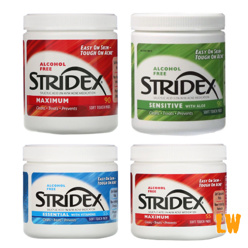 (SG Stock) Stridex Collection, SingleStep Acne Control, Essential