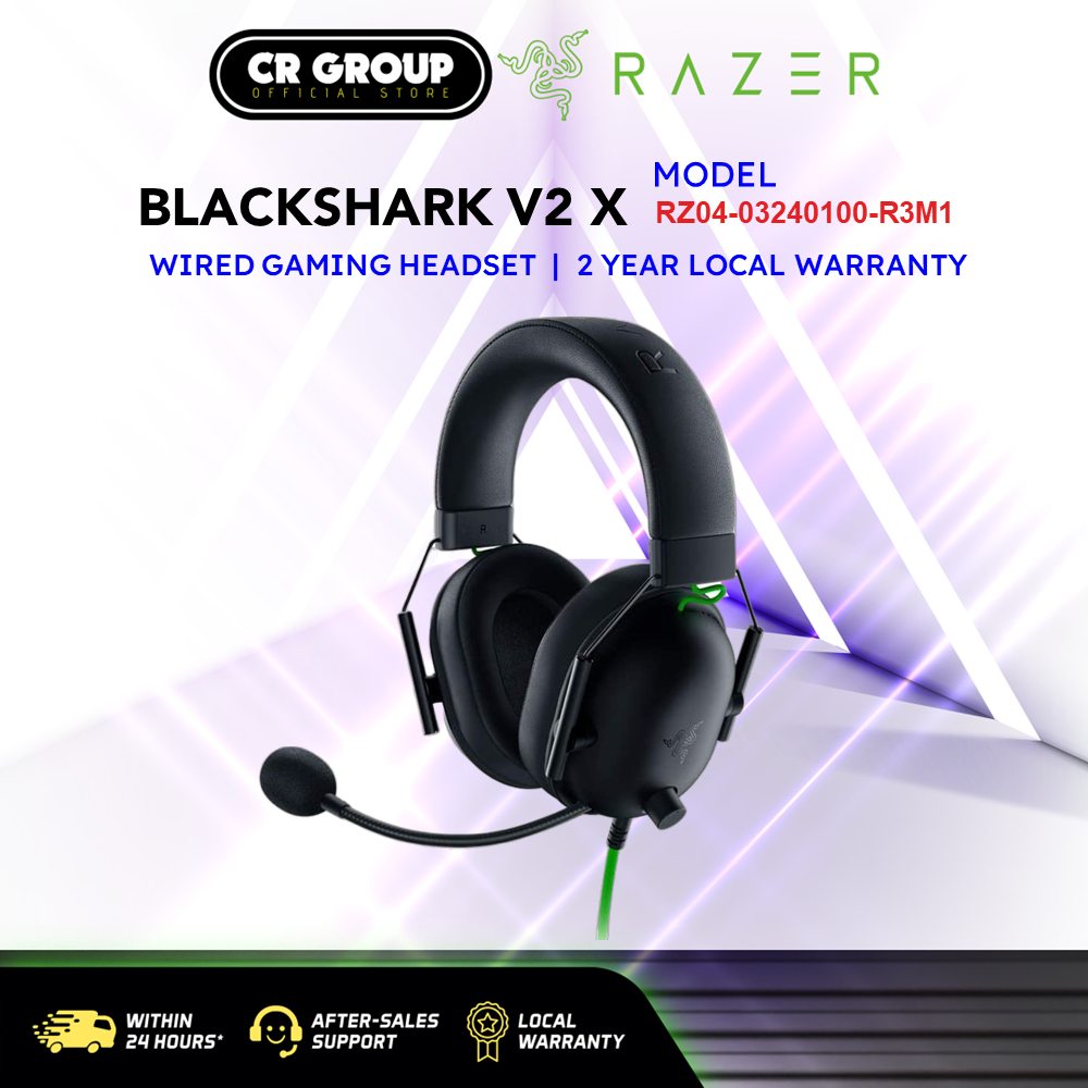 Razer BlackShark V2 X Black 7.1 Gaming Headset - RZ04-03240100-R3M1