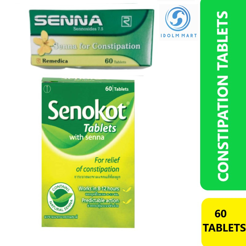 Senokot / Senna tablets for constipation 60s | Shopee Singapore