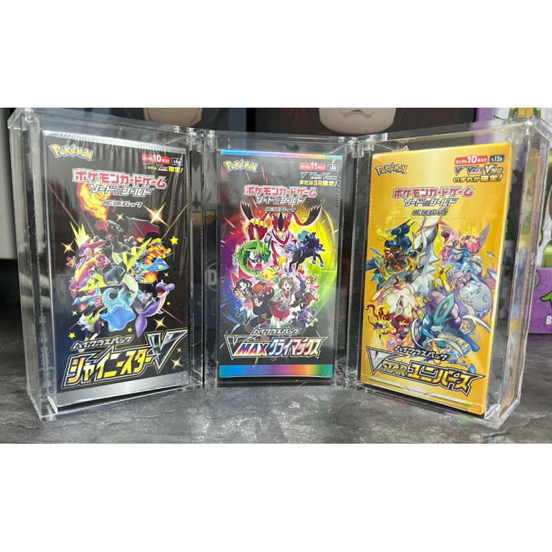 Japanese Pokmon High Quality Acrylic Magnetic Protective case for Mega  Dream Ex, Vstar Universe, Vmax Climax | Shopee Singapore