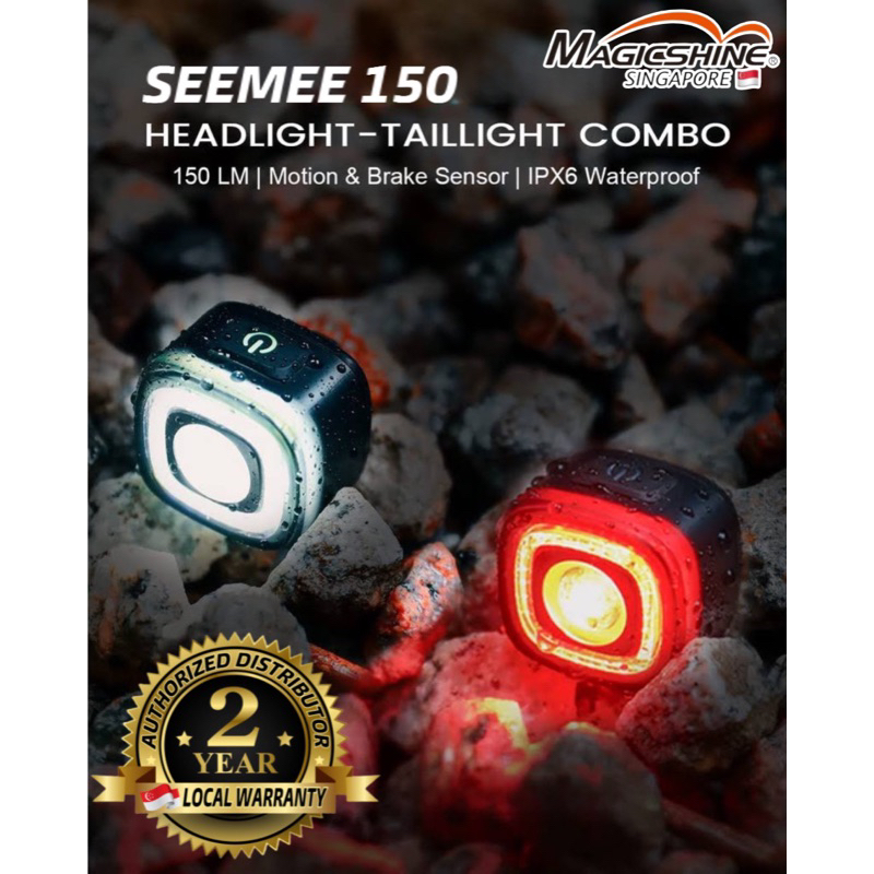 Magicshine SEEMEE 150 Smart Bike Light Single / Combo Shopee Singapore