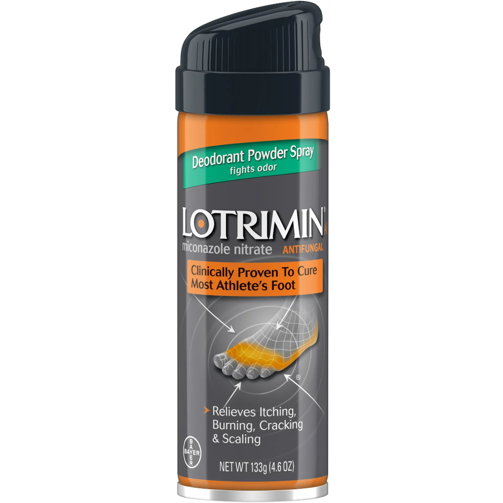 Lotrimin Antifungal AF Athlete's Foot / Jock Itch Powder Spray Shopee Singapore