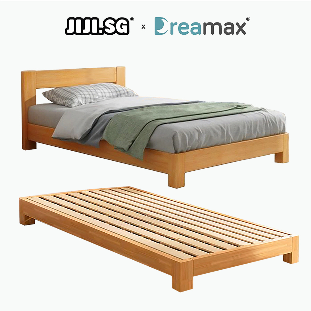 (JIJI.SG x DREAMAX) SJODIN Bed Frame (OnSite Installation) Single