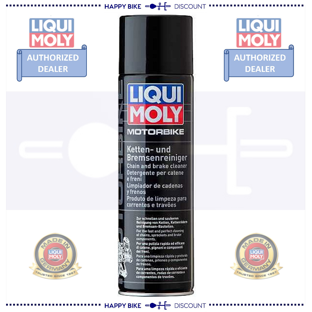 Liqui Moly Motorbike Chain and Brake Cleaner Bike Chain Degreaser Spray