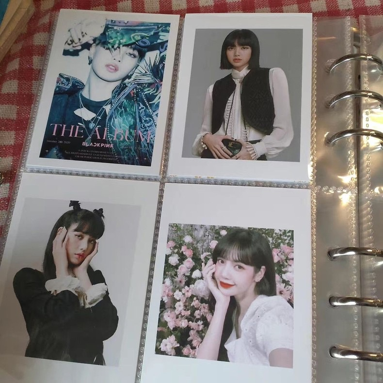 {SG} Photocard Book Kpop Photocard Binder Glitter Transparent Photocard ...
