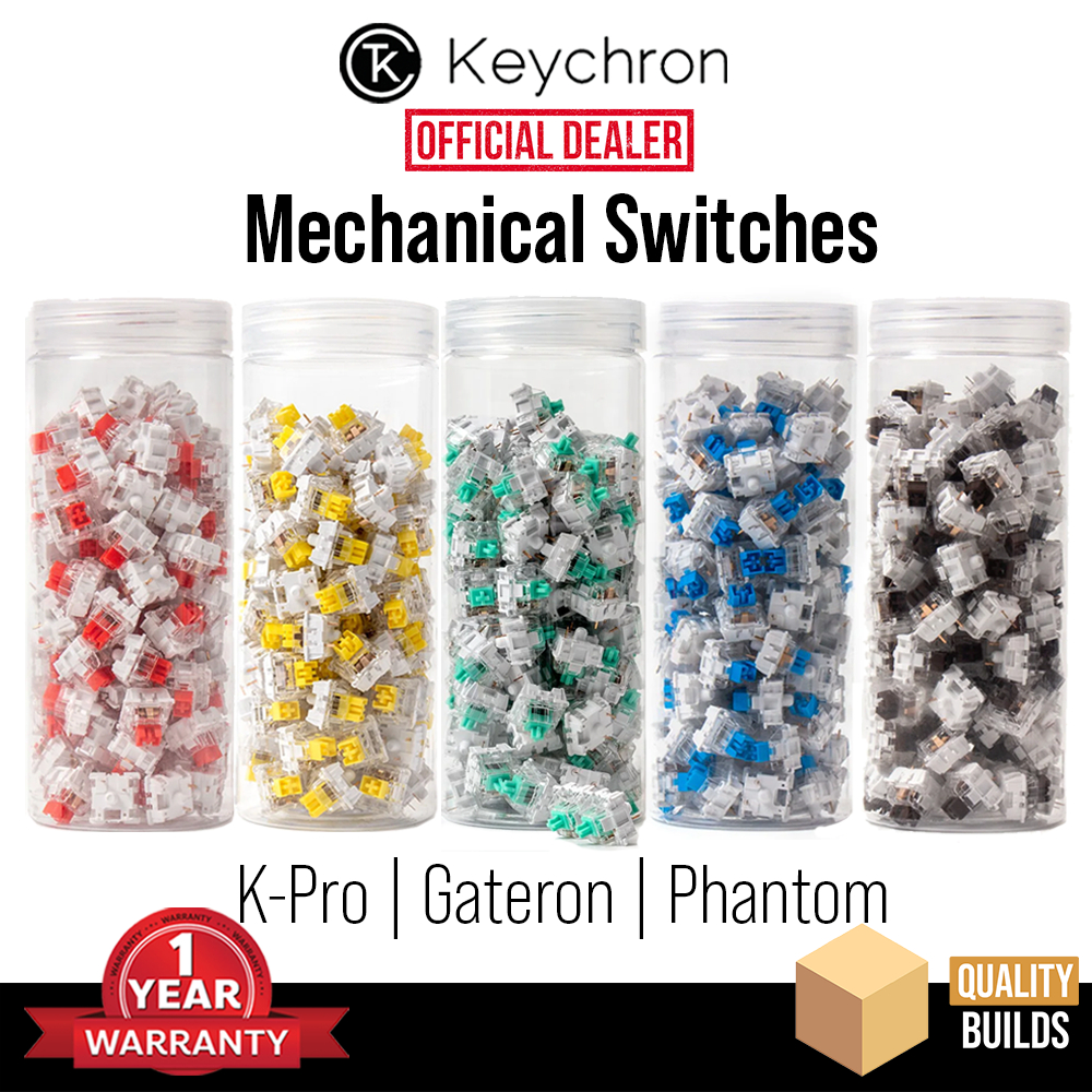 Keychron Mechanical Switches Gateron K Pro Phantom Lubed Keyboard K2 K4