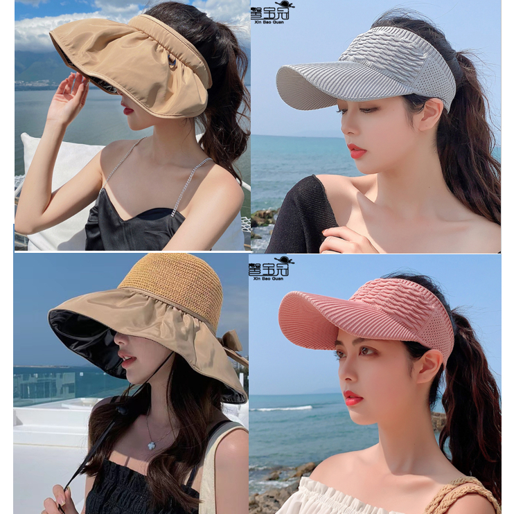 Women's hats帽子, sun hats, outdoor antiultraviolet rays hat, Korean