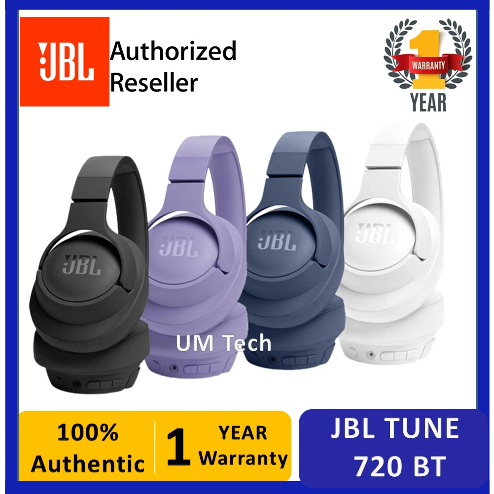 JBL Tune 720BT | Wireless Over-Ear Headphones | 1 Year JBL Warranty ...