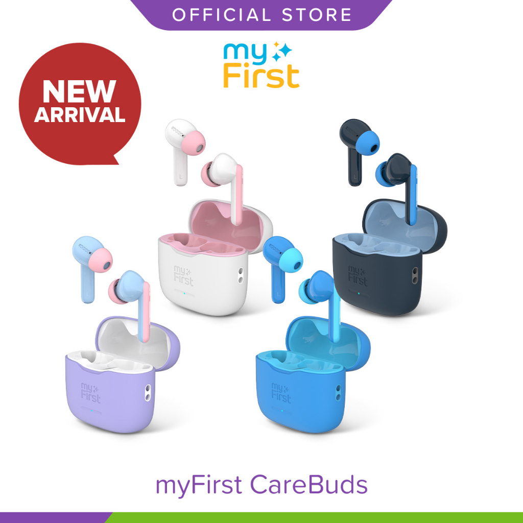2023 NEW ARRIVAL myFirst CareBuds - True Wireless Stereo for Kids TWS Bluetooth Headphones for Kids In-Ear-Headphones