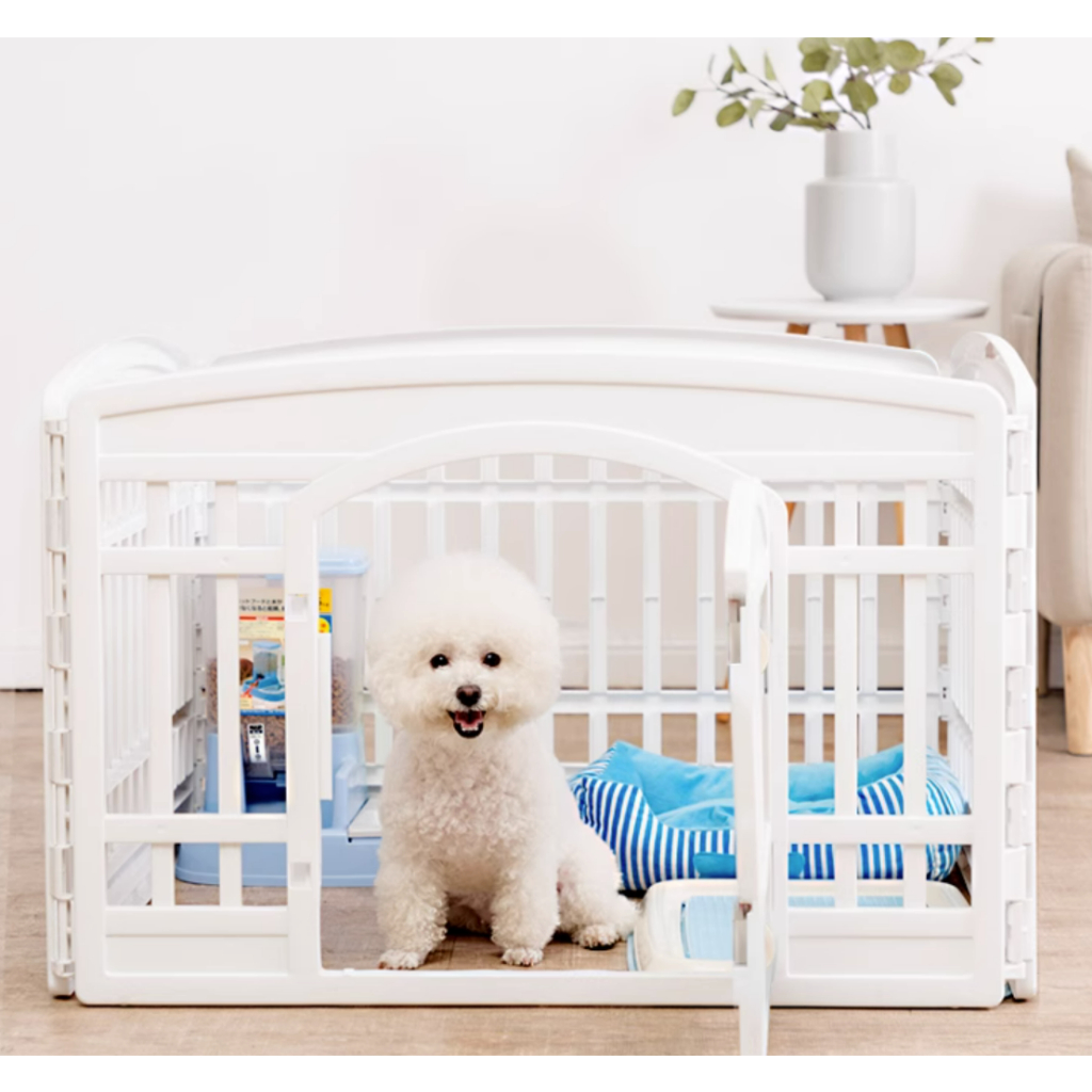 "Local Stock" Pet Playpen Foldable Gate for Dogs Heavy Plastic Puppy