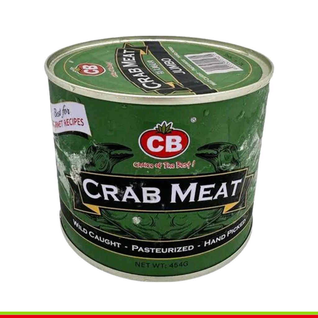 [cb] Jumbo Crab Meat Lump 454 Grams Per Can Frozen Seafood Frozen Crabmeat Bundle Deal