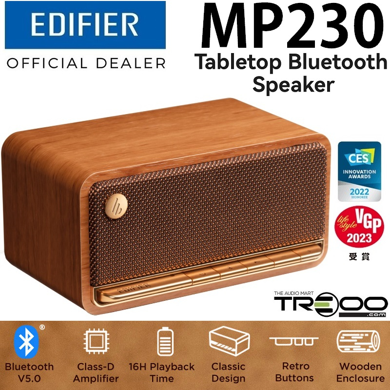 Edifier MP230 Wireless Bluetooth Portable Speaker with FM Radio