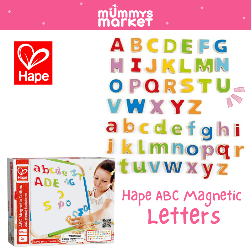 Shops hape abc magnetic letters