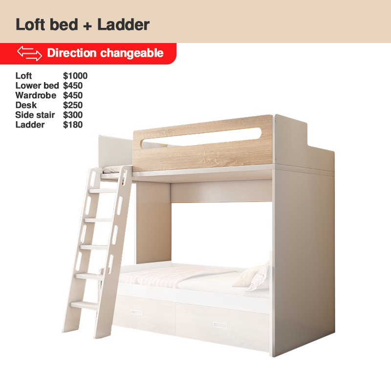 [SG Seller] Loft bed Modular bunk bed Kids bunk bed Double decker
