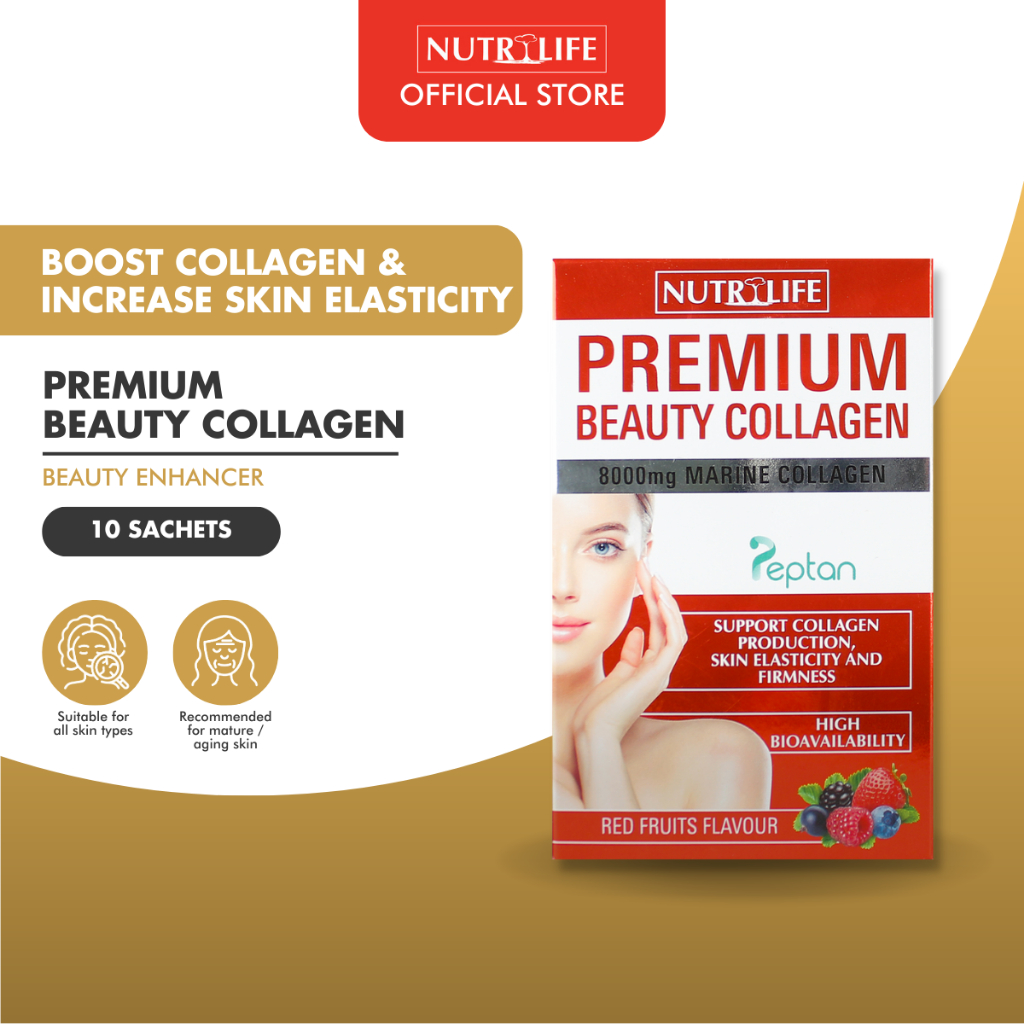 Nutrilife Premium Beauty Collagen (10 sachets) | Shopee Singapore