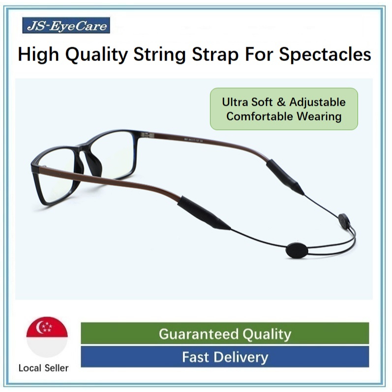 JS-EyeCare Premium String Strap Wire String Rope Band Retainer Holder ...