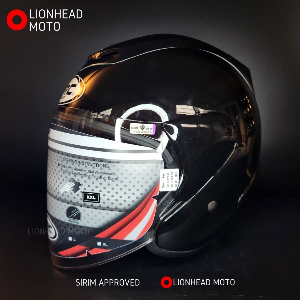 SG SELLER ARC RITZ MOTORCYCLE HELMETS AND VISORS Shopee Singapore