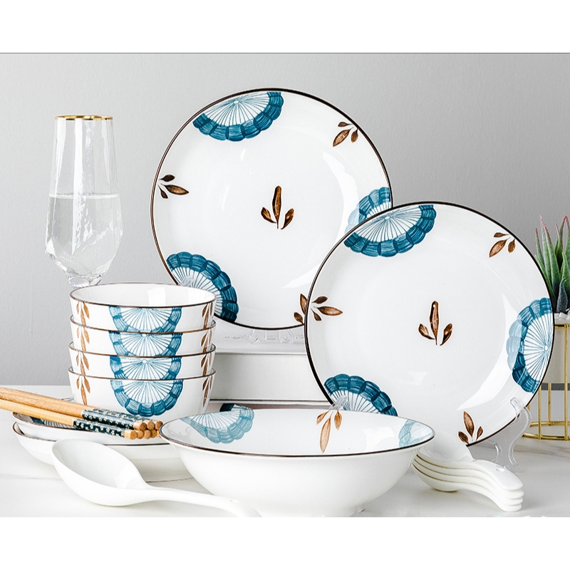 [SG Stock] Multi Design High quality Ceramic tableware dining Set