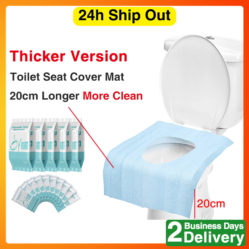 [SG STOCK] Premium Disposable Waterproof Toilet Seat Covers Portable