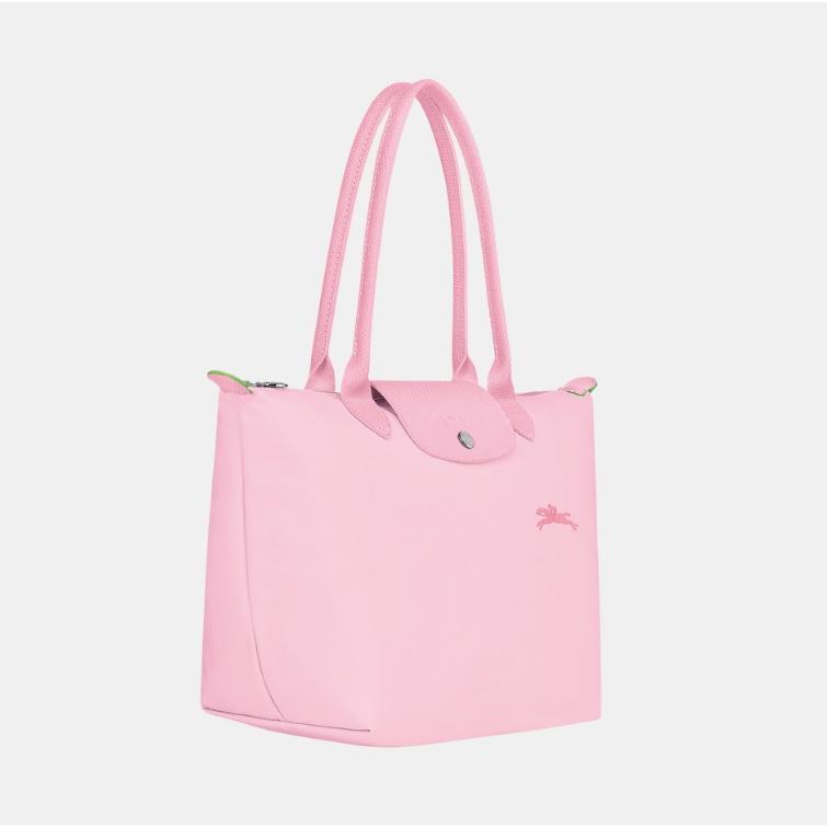 Le Pliage Green M Tote bag Pink - Recycled canvas (L2605919P75)