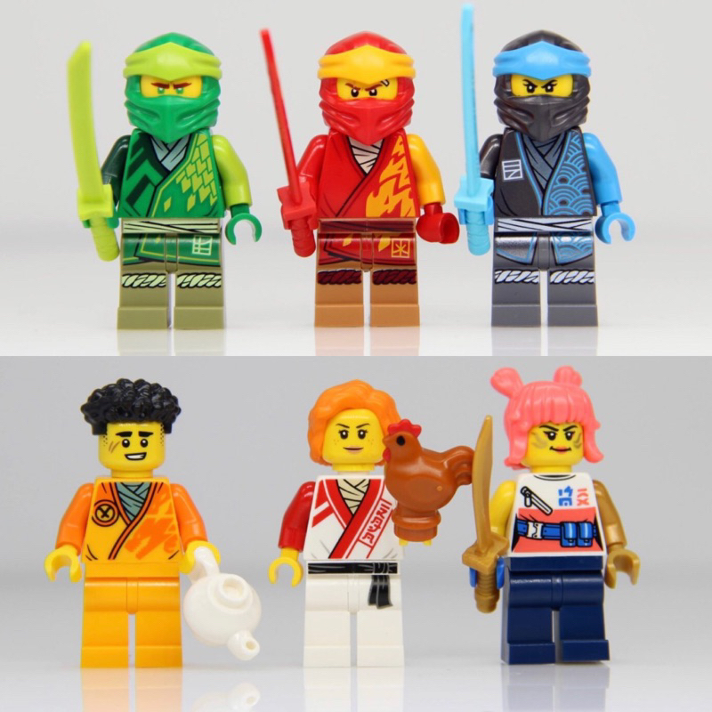 Lego BAM 2023 Q3 Ninjago Collection Set Build A Minifigure Exclusives ...