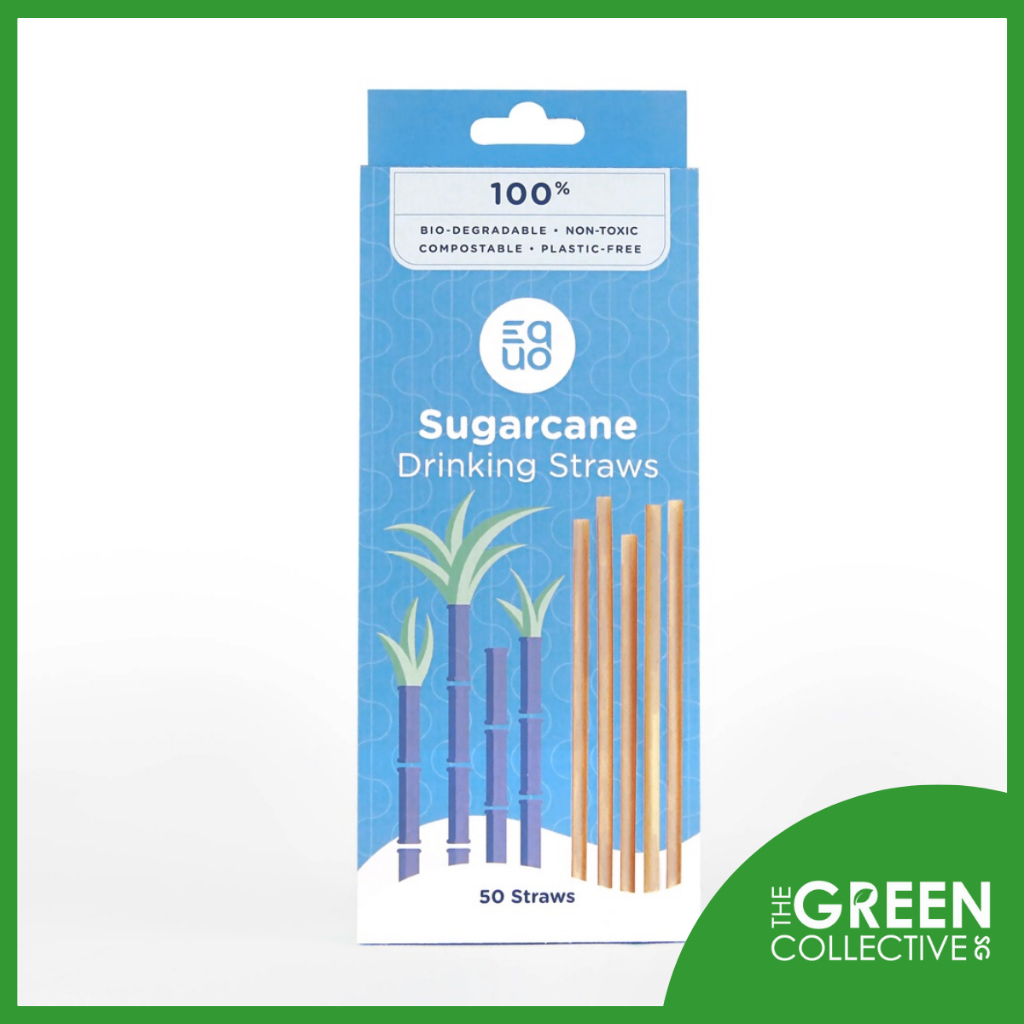 Equo Sugarcane Straws  Purchase at The Green Collective