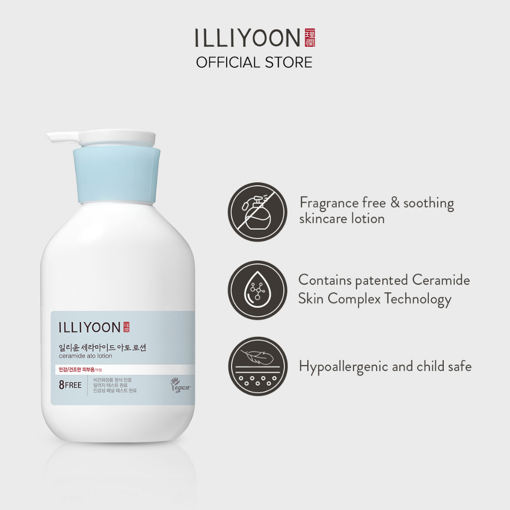 ILLIYOON Ceramide Ato Lotion (350ml) Shopee Singapore