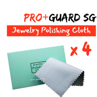 50PCS/lot Clean Cleaning Cloth Polishing for Silver Gold Platinum Jewelry  Anti Tarnish