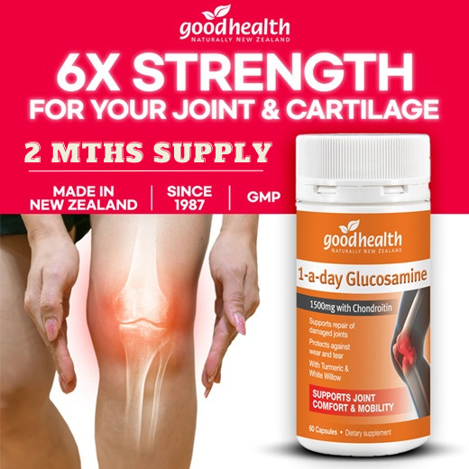 6X Strength Glucosamine Chondroitin Supplement 2 Months - Knee Pain ...