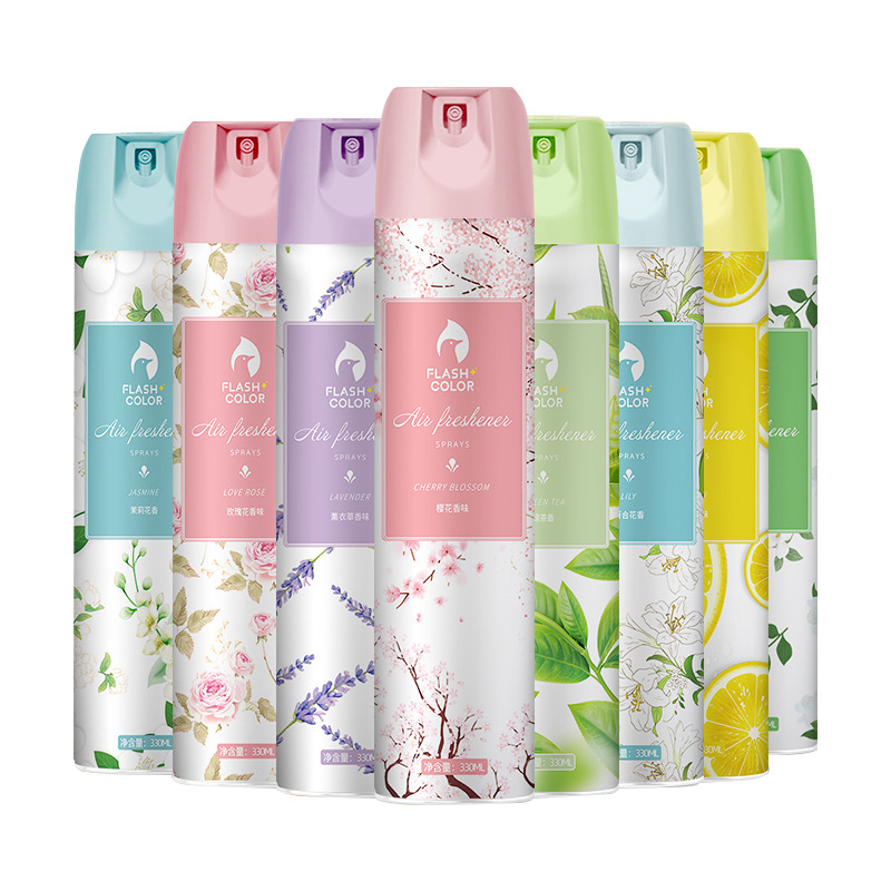 [SG Seller]Flash Color Air Freshener Spray/330ml/Home Fragrance | Shopee Singapore