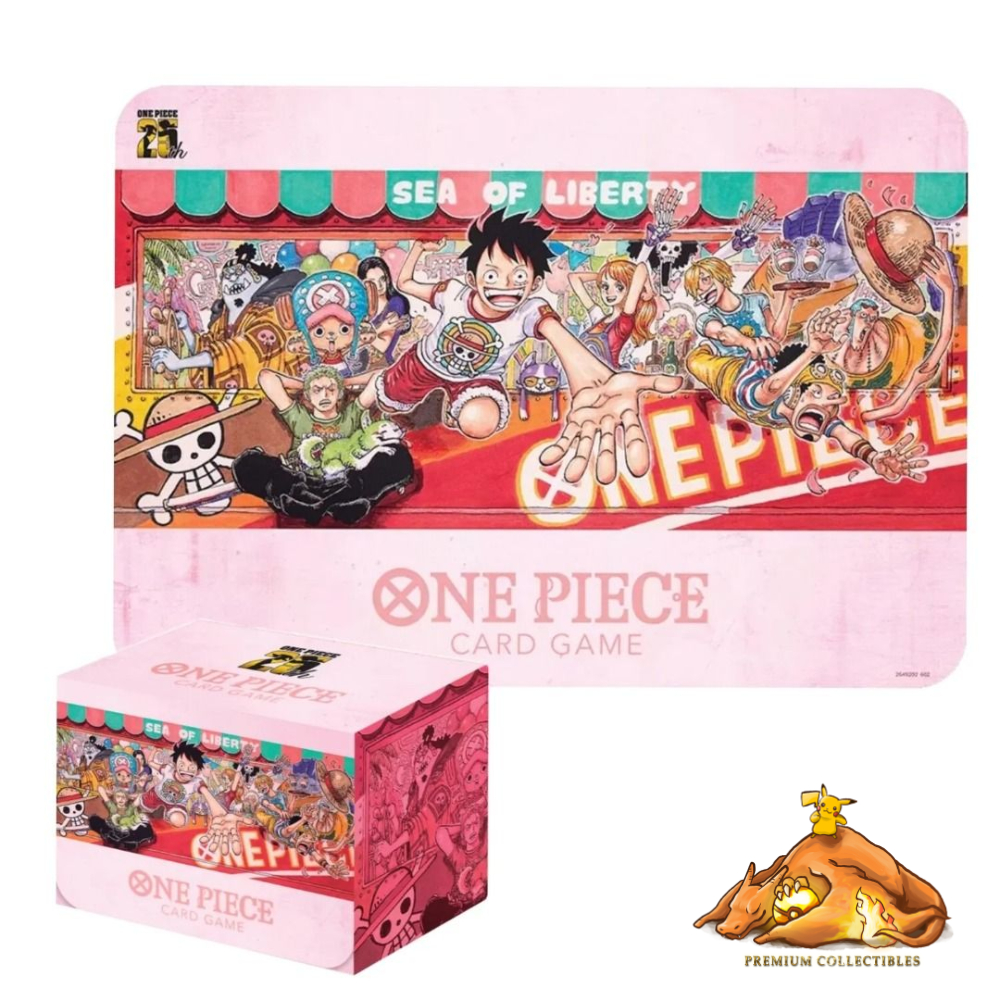 One Piece TCG 25th Anniversary Playmat and Deck Box Shopee Singapore