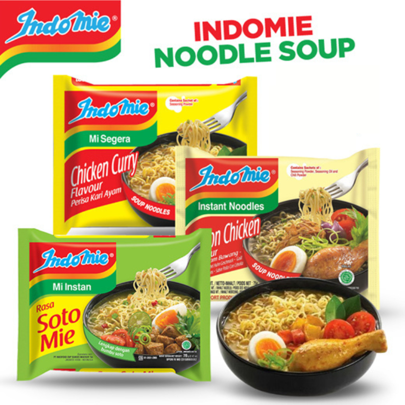 INDOMIE Mee Chicken Curry Flavour 40 PACK X 72G (PACKETS) | Shopee ...