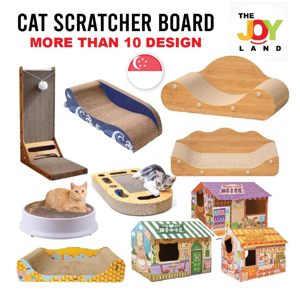 [SG SELLER] BIG LARGE Cat Scratching Scratcher Board Scratch Board Pet
