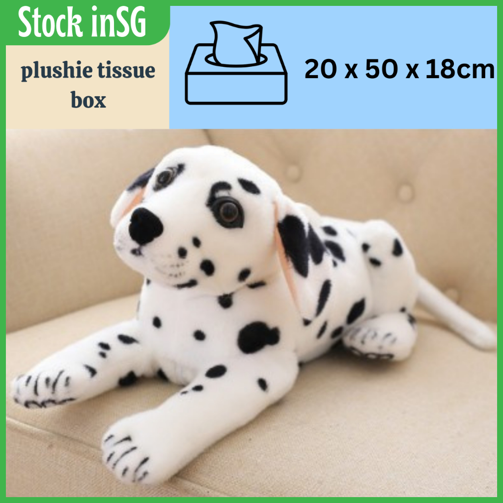 Dalmatian Dog Tissue Paper Box | Shopee Singapore